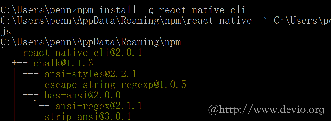 Windows平台搭建React Native开发环境 贾鹏辉的技术博客官网CrazyCodeBoy